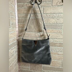 Donna Karan New York Shimmery Silver Bag